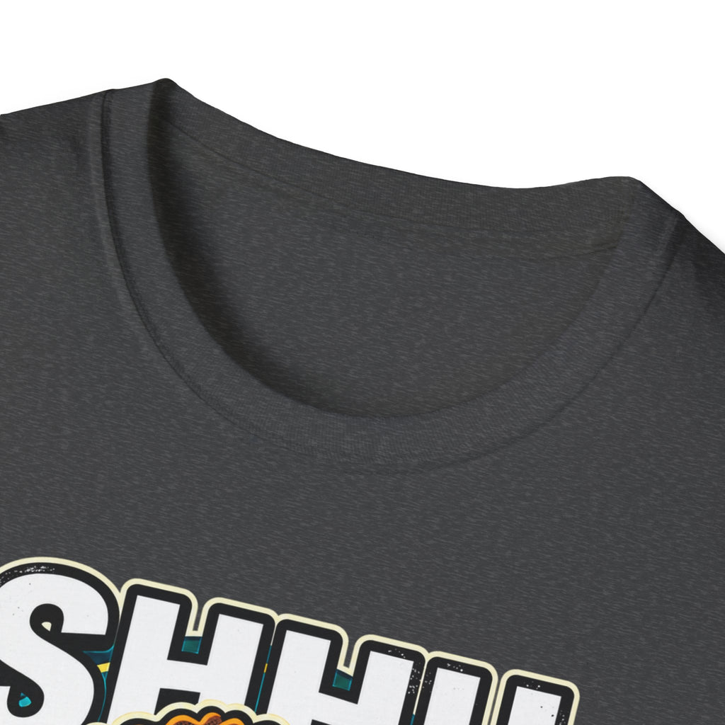 Shhh Quiet on the Creek Too Loud T-Shirt — Retro Afro Woman Graphic Tee