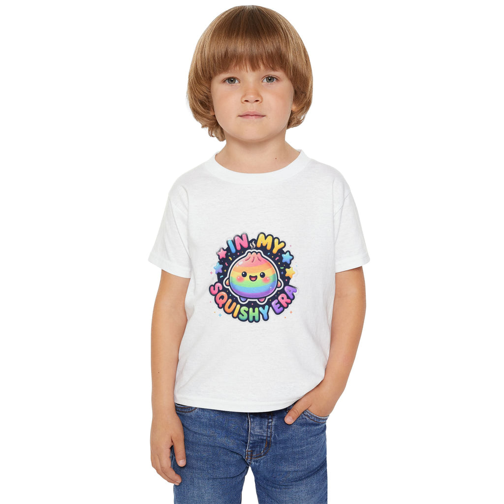 Toddler T-Shirt — "In My Squishy Era" Cute Rainbow Kawaii Tee