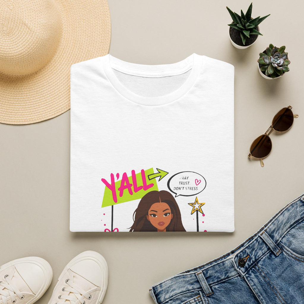 T-Shirt — "Y'ALL Need Jesus" Graphic Tee (Faith-Based, Casual Everyday Wear)