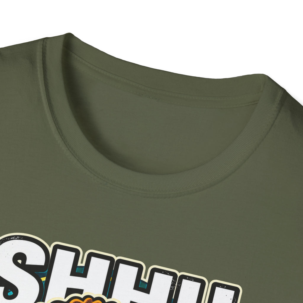 Shhh Quiet on the Creek Too Loud T-Shirt — Retro Afro Woman Graphic Tee