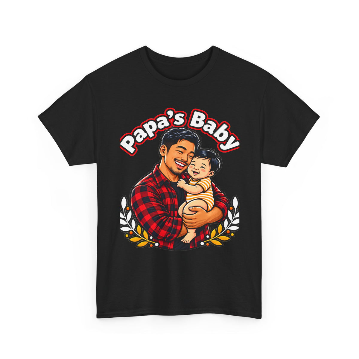Papa’s Baby Tee — Daddy and Baby Cute Father’s Day Shirt