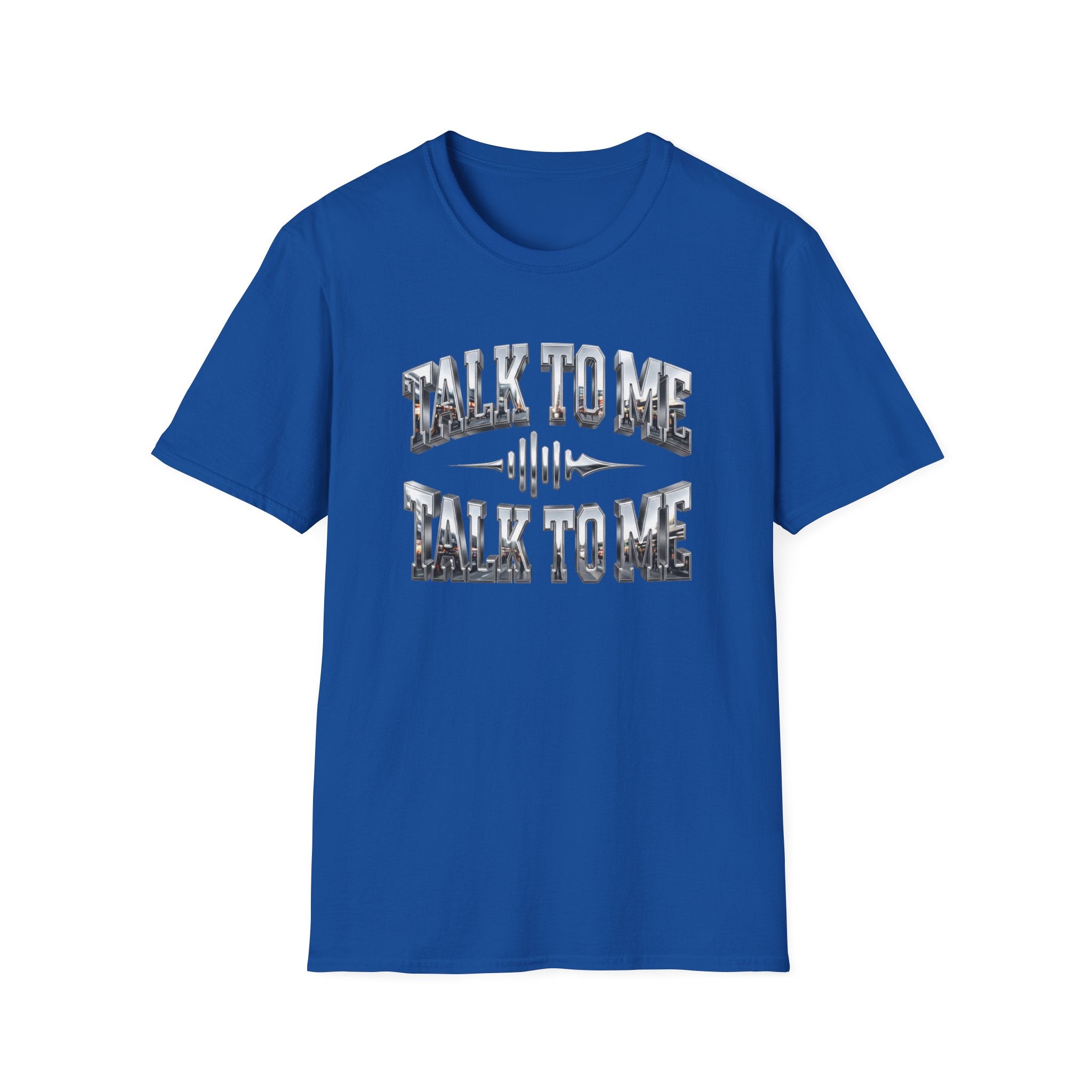 Talk To Me T-Shirt — Retro Soundwave Graphic Tee