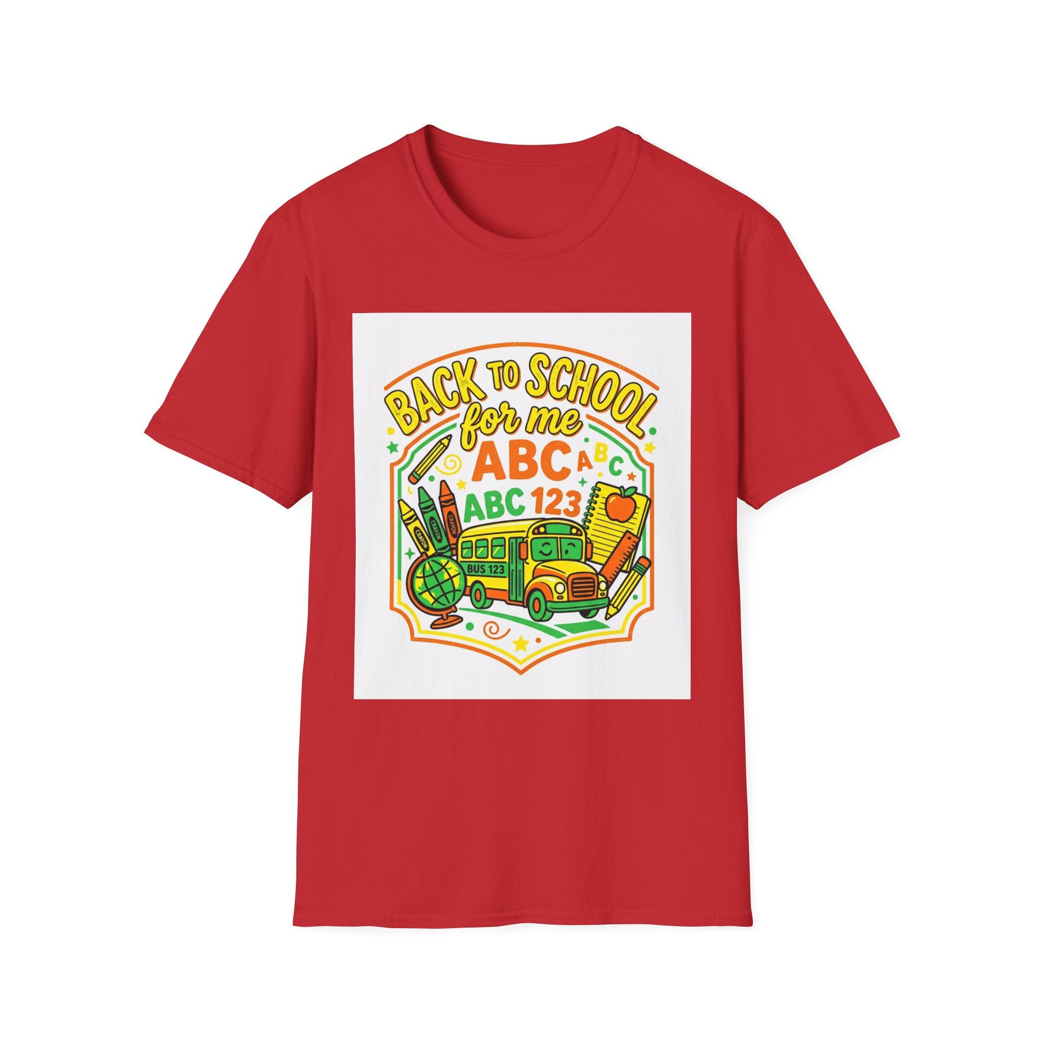 Back to School for Me T-Shirt — ABC 123 Kids’ Teacher Gift