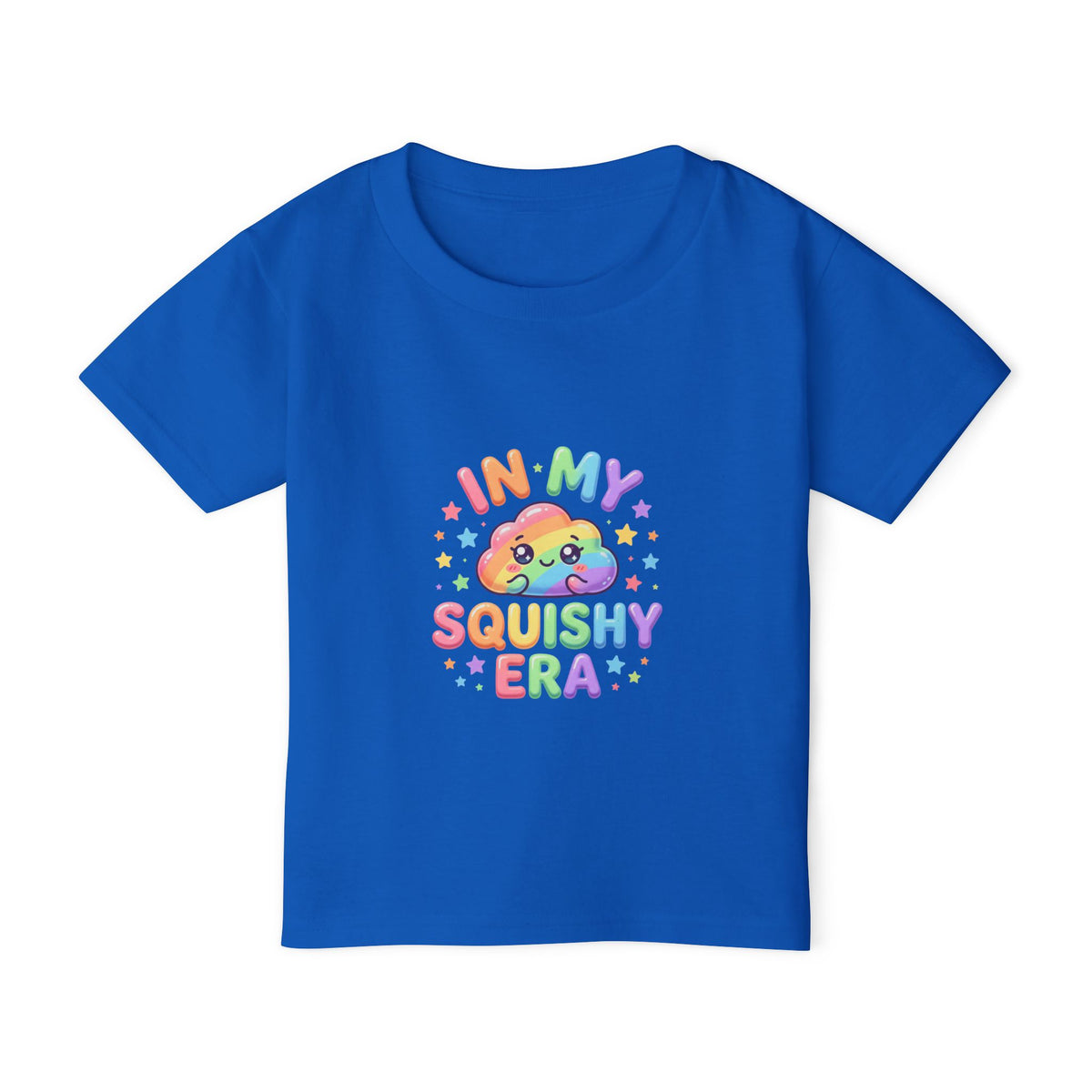 Toddler T-Shirt — "In My Squishy Era" Cute Rainbow Kawaii Tee for Kids