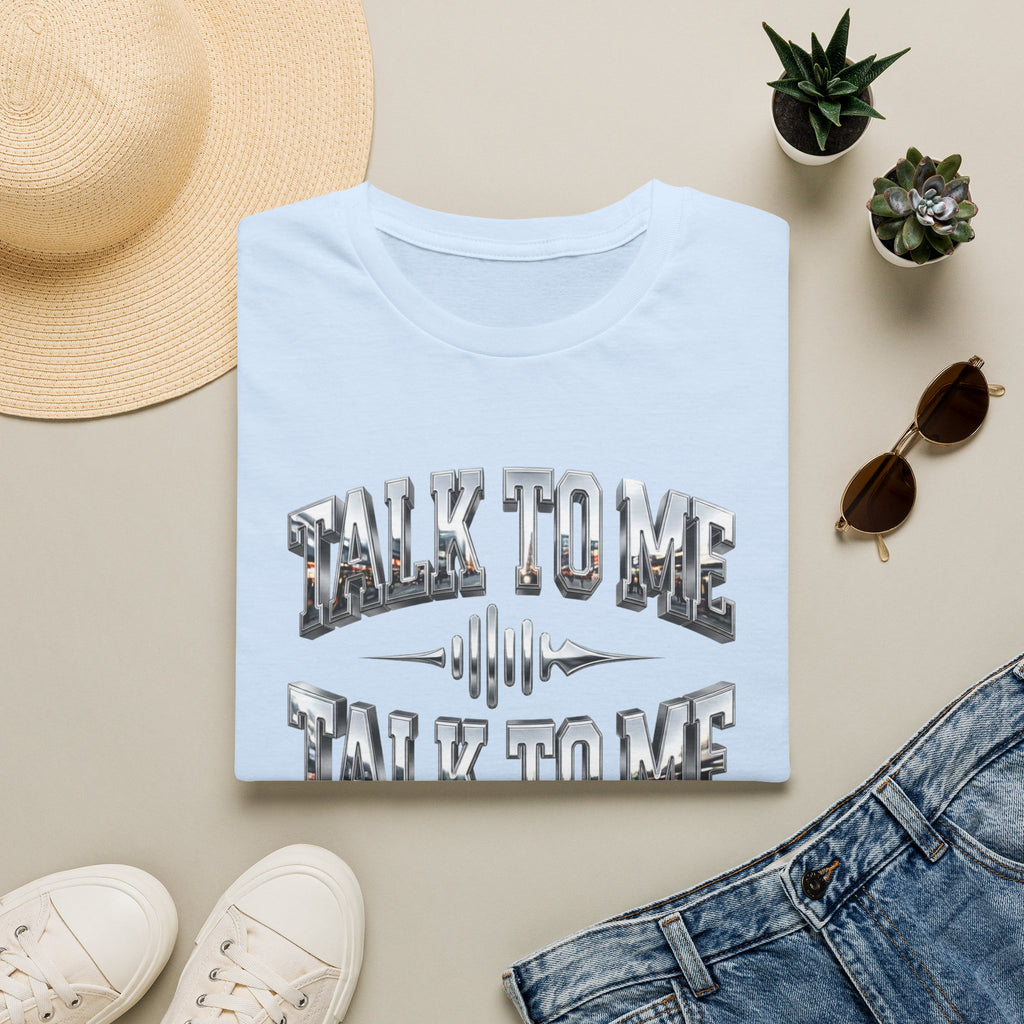 Talk To Me T-Shirt — Retro Soundwave Graphic Tee