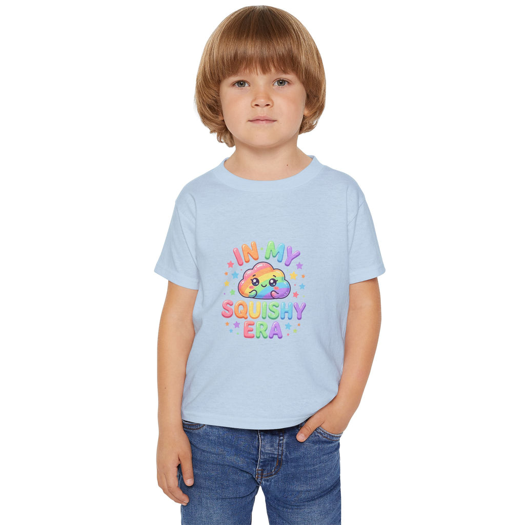 Toddler T-Shirt — "In My Squishy Era" Cute Rainbow Kawaii Tee for Kids
