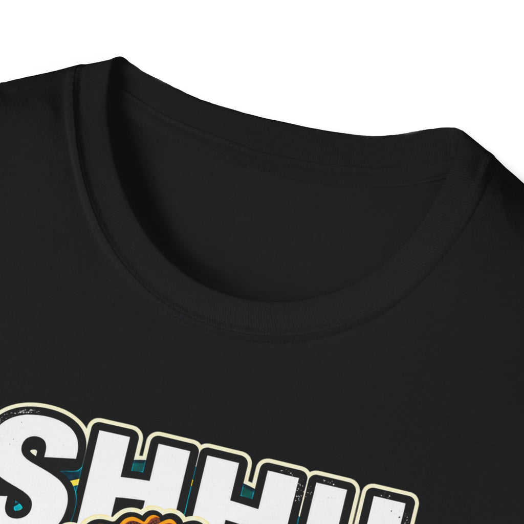 Shhh Quiet on the Creek Too Loud T-Shirt — Retro Afro Woman Graphic Tee