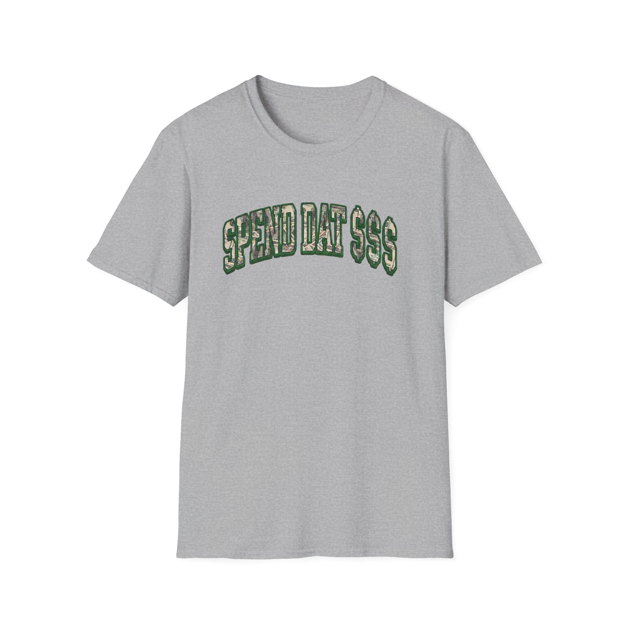 Spend Dat  T-Shirt — Camo Money Graphic Tee