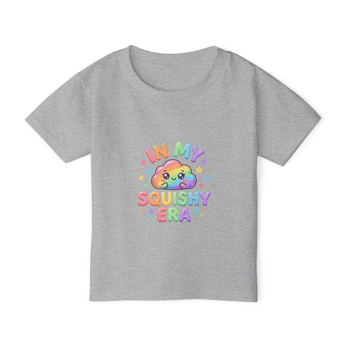 Toddler T-Shirt — "In My Squishy Era" Cute Rainbow Kawaii Tee for Kids