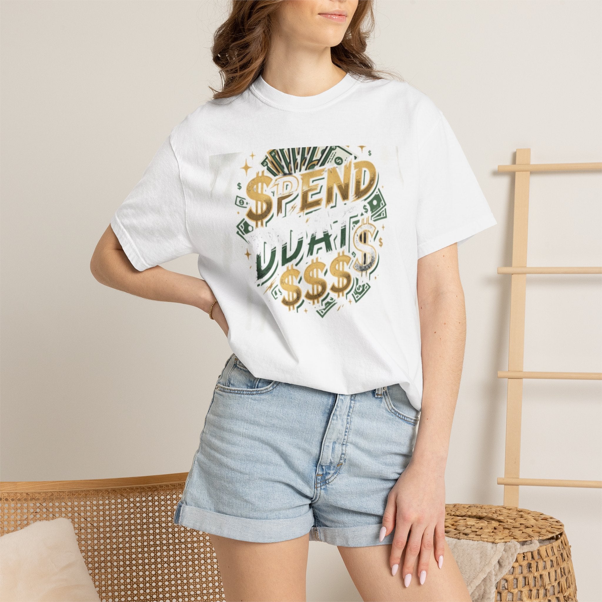 Spend Dat T-Shirt — Retro Money Graphic Tee