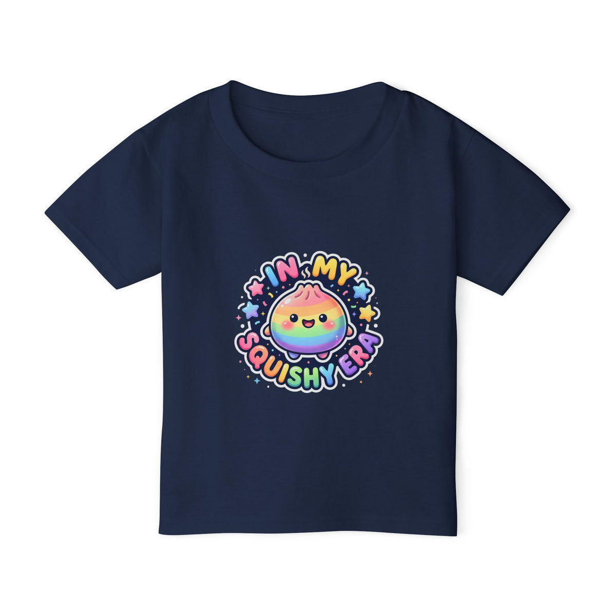 Toddler T-Shirt — "In My Squishy Era" Cute Rainbow Kawaii Tee