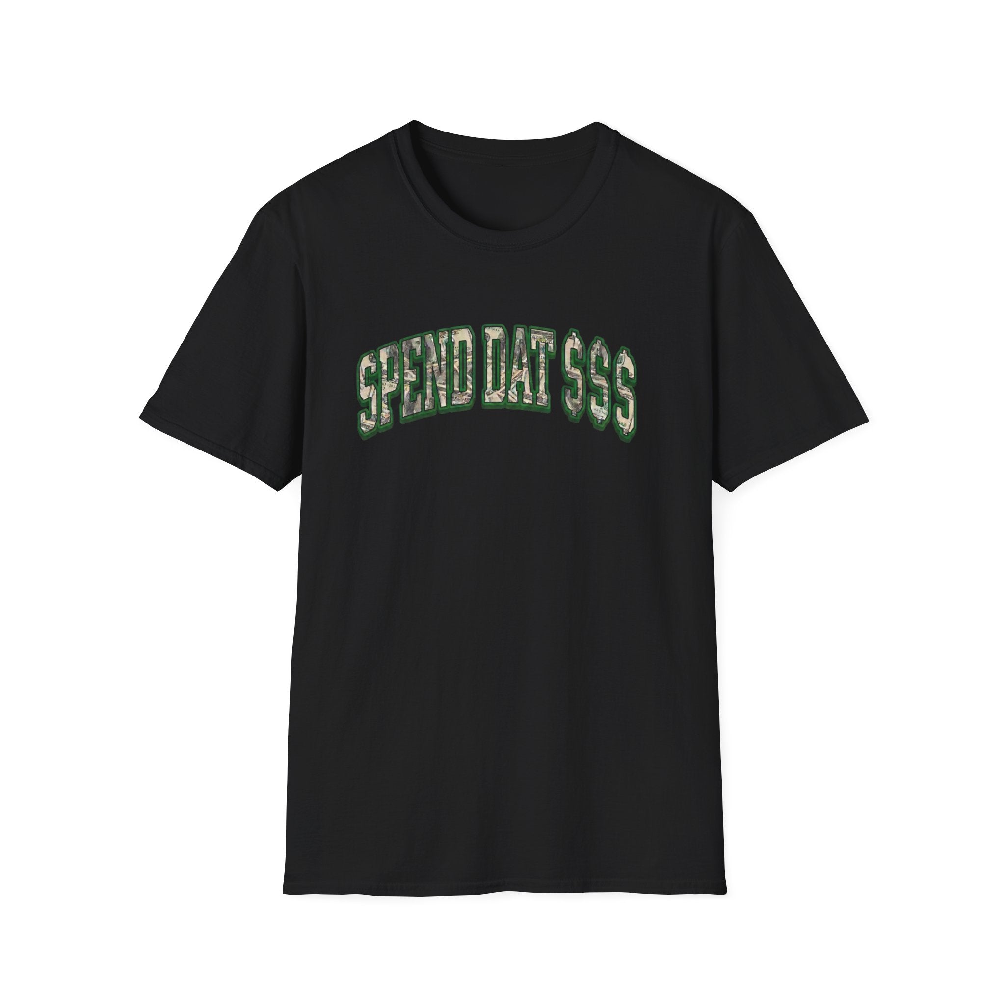 Spend Dat  T-Shirt — Camo Money Graphic Tee