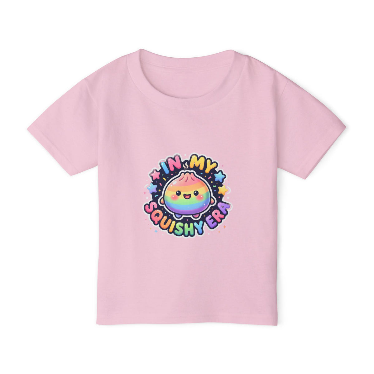 Toddler T-Shirt — "In My Squishy Era" Cute Rainbow Kawaii Tee