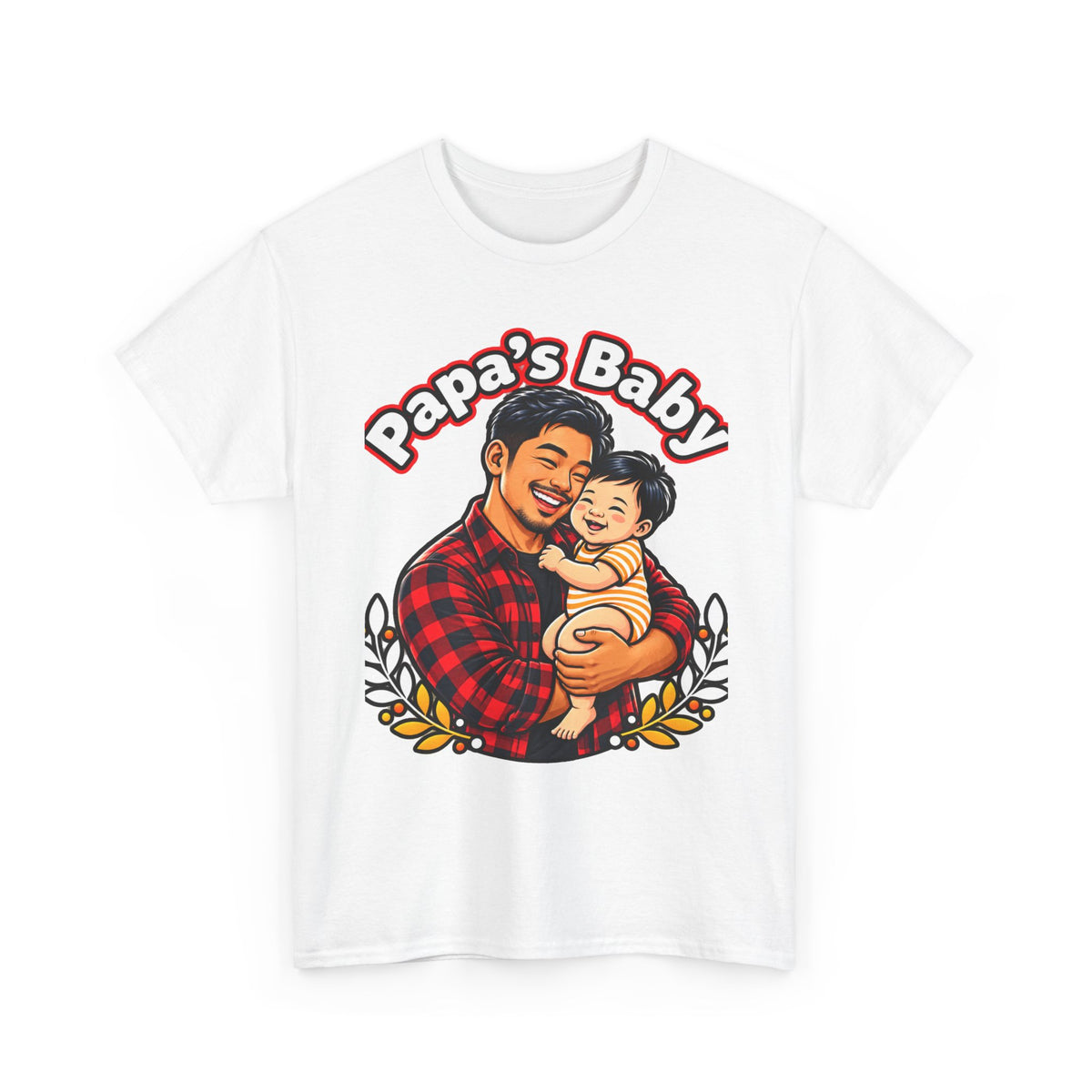 Papa’s Baby Tee — Daddy and Baby Cute Father’s Day Shirt