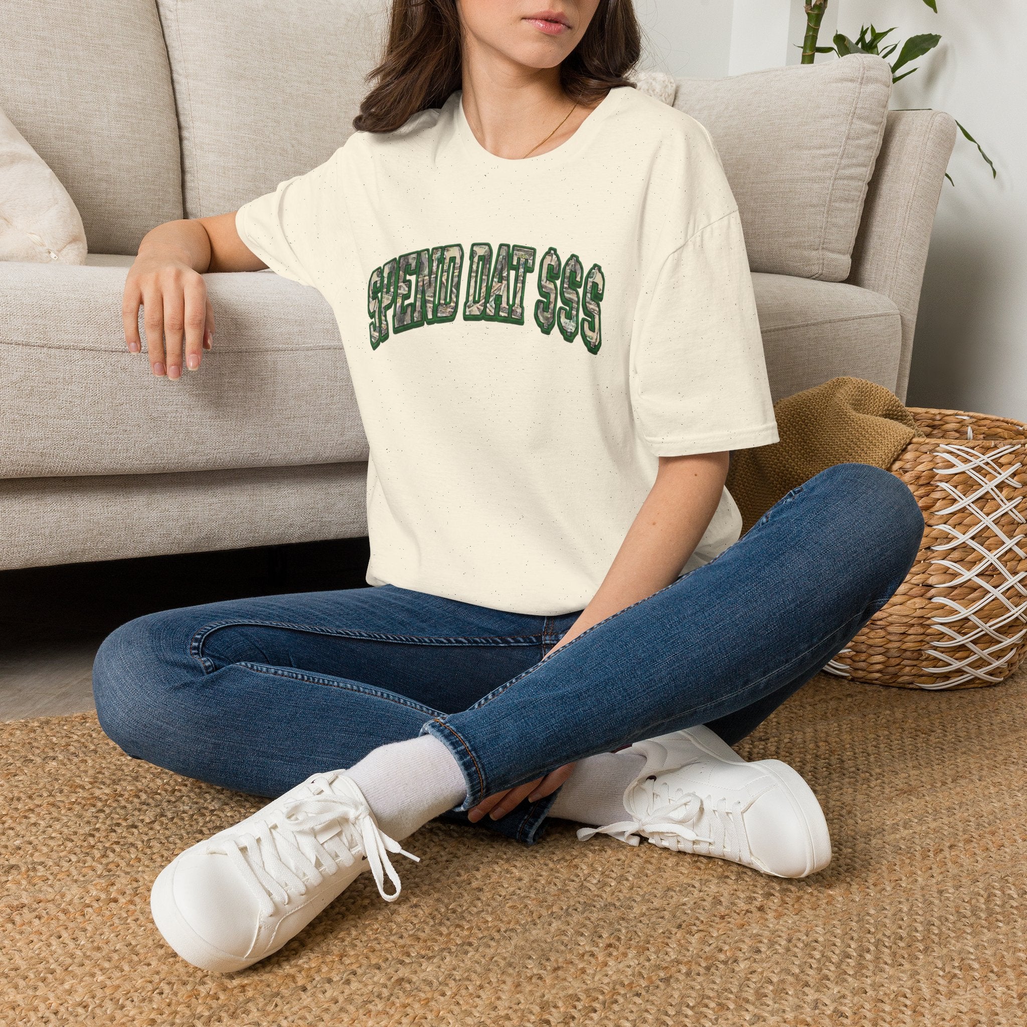 Spend Dat  T-Shirt — Camo Money Graphic Tee