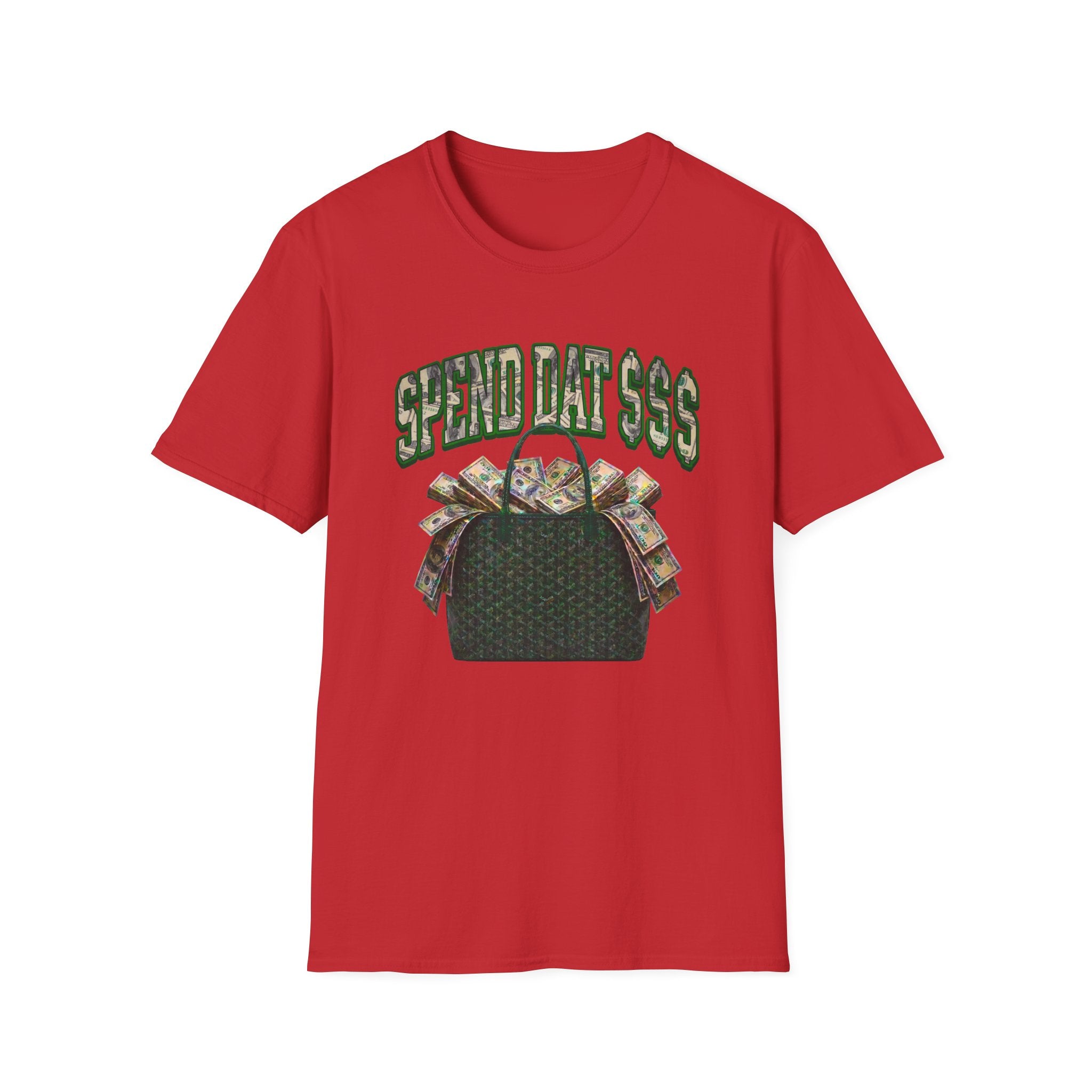 Spend Dat  T-Shirt — Funny Money Bag Graphic Tee