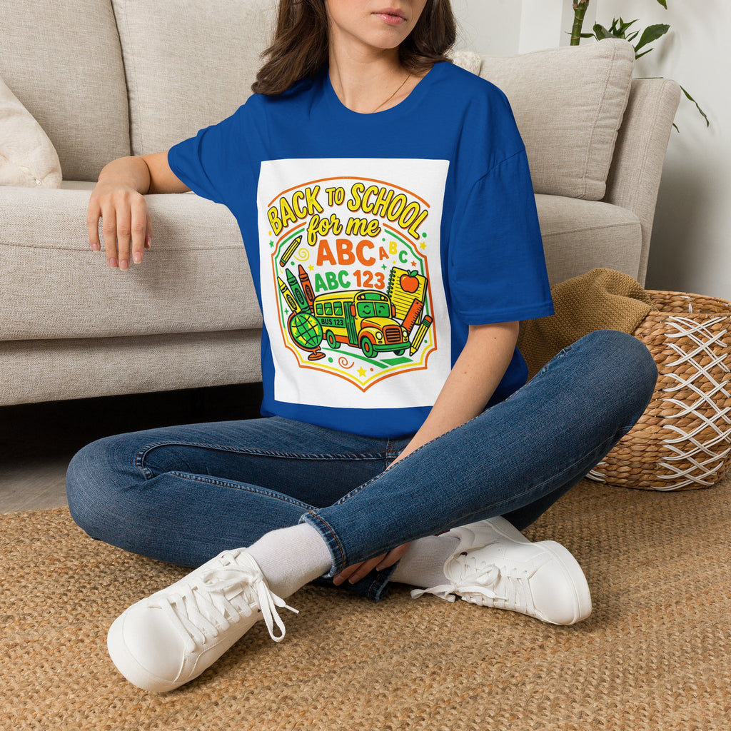Back to School for Me T-Shirt — ABC 123 Kids’ Teacher Gift