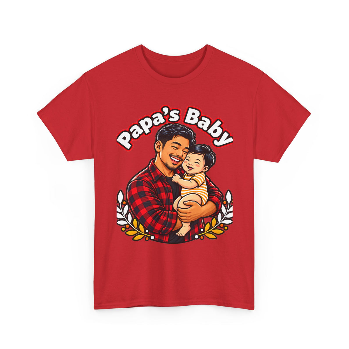 Papa’s Baby Tee — Daddy and Baby Cute Father’s Day Shirt