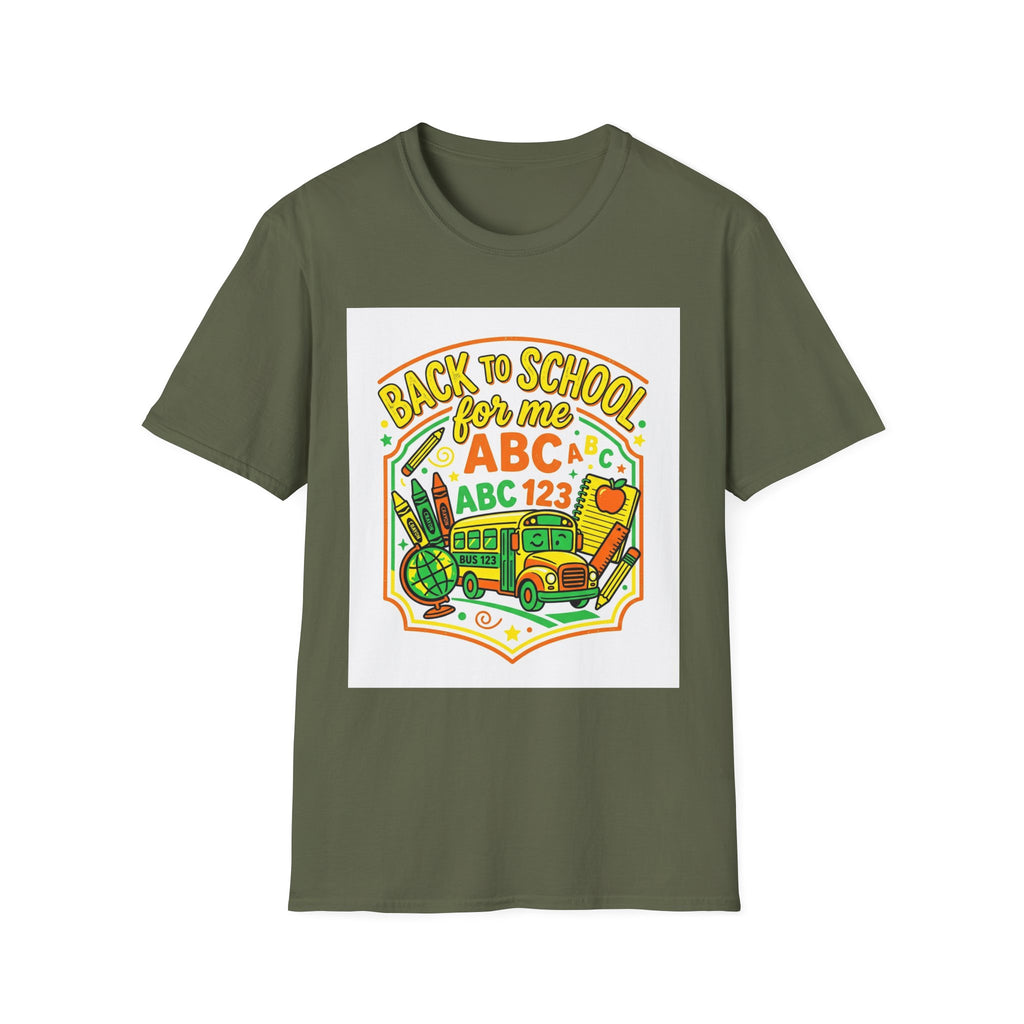Back to School for Me T-Shirt — ABC 123 Kids’ Teacher Gift
