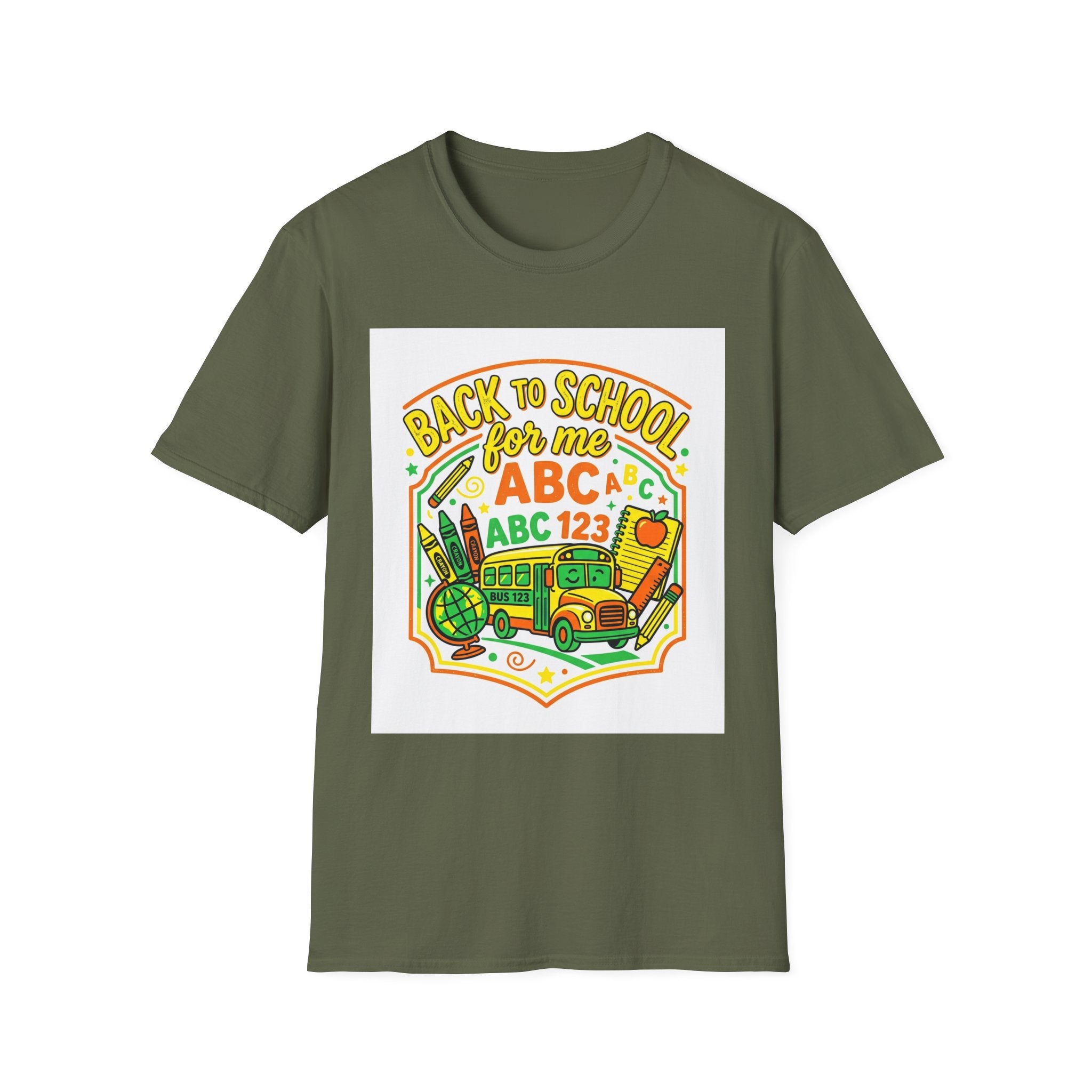 Back to School for Me T-Shirt — ABC 123 Kids’ Teacher Gift