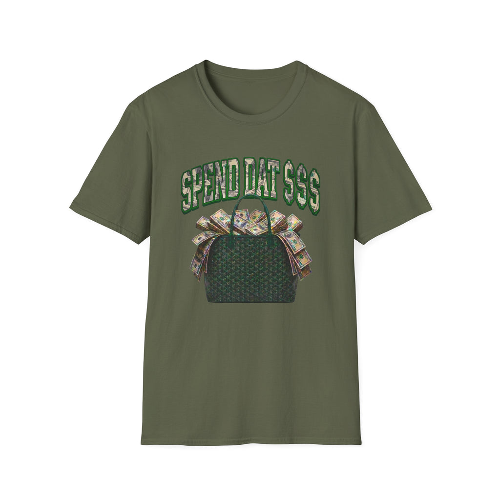Spend Dat  T-Shirt — Funny Money Bag Graphic Tee