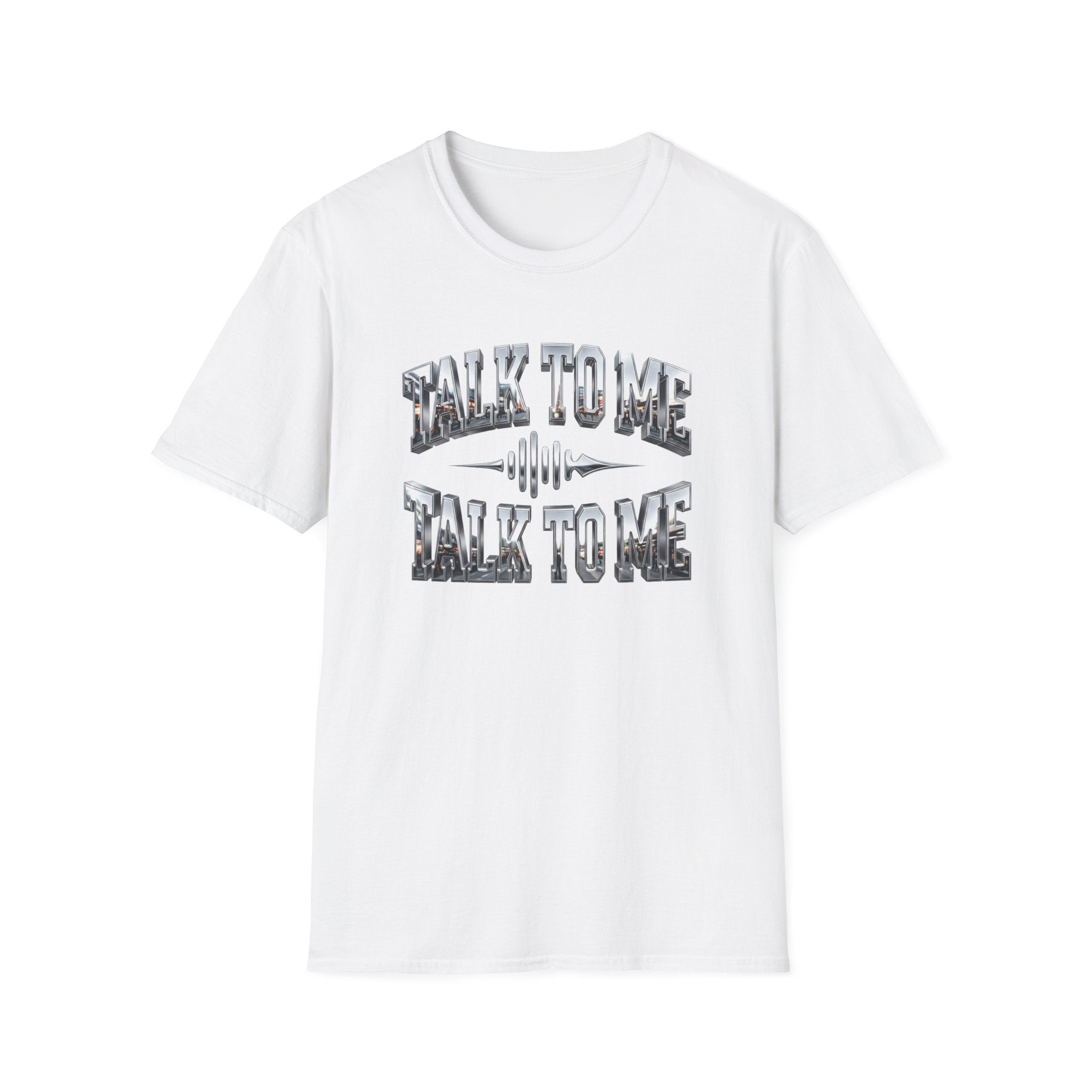 Talk To Me T-Shirt — Retro Soundwave Graphic Tee