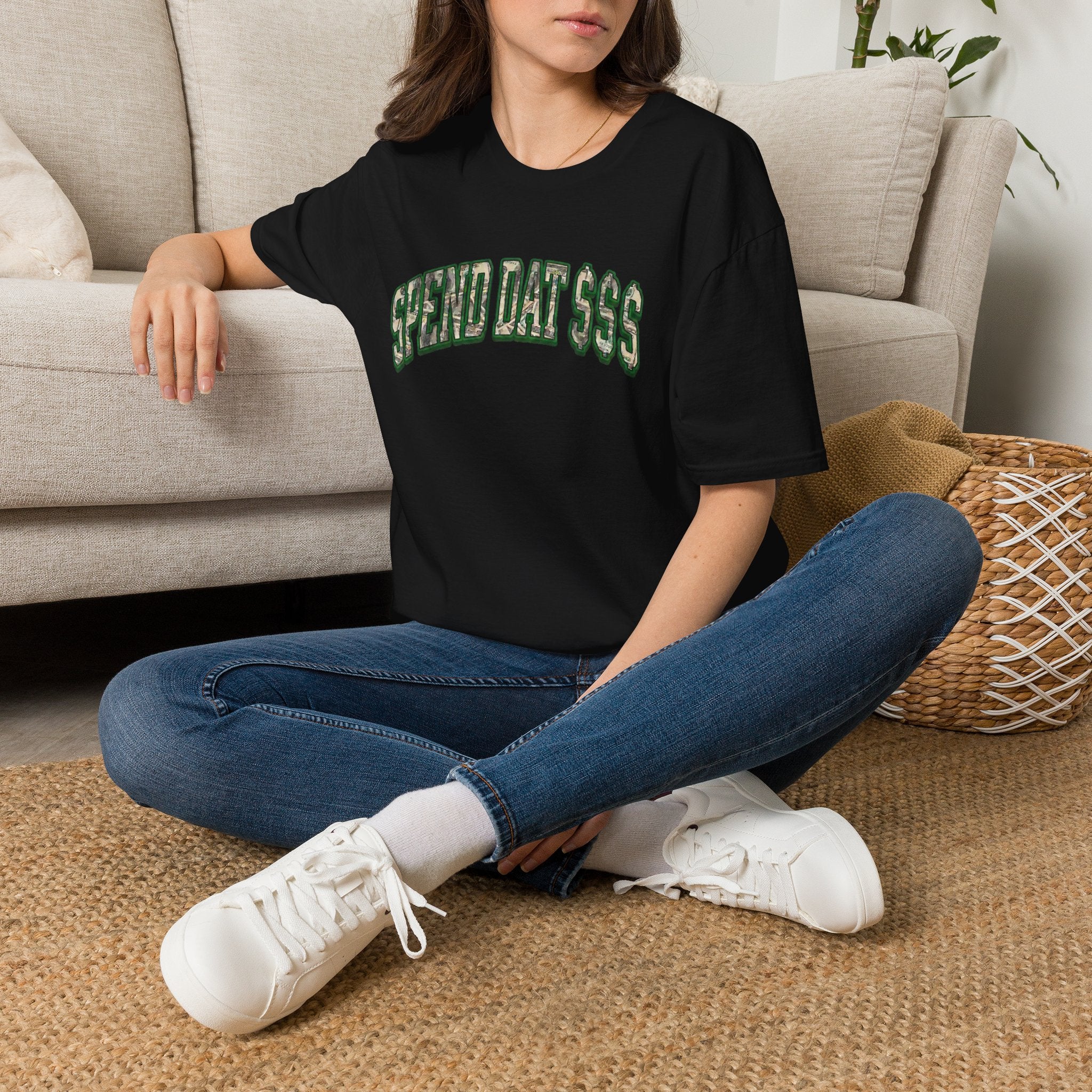 Spend Dat  T-Shirt — Camo Money Graphic Tee
