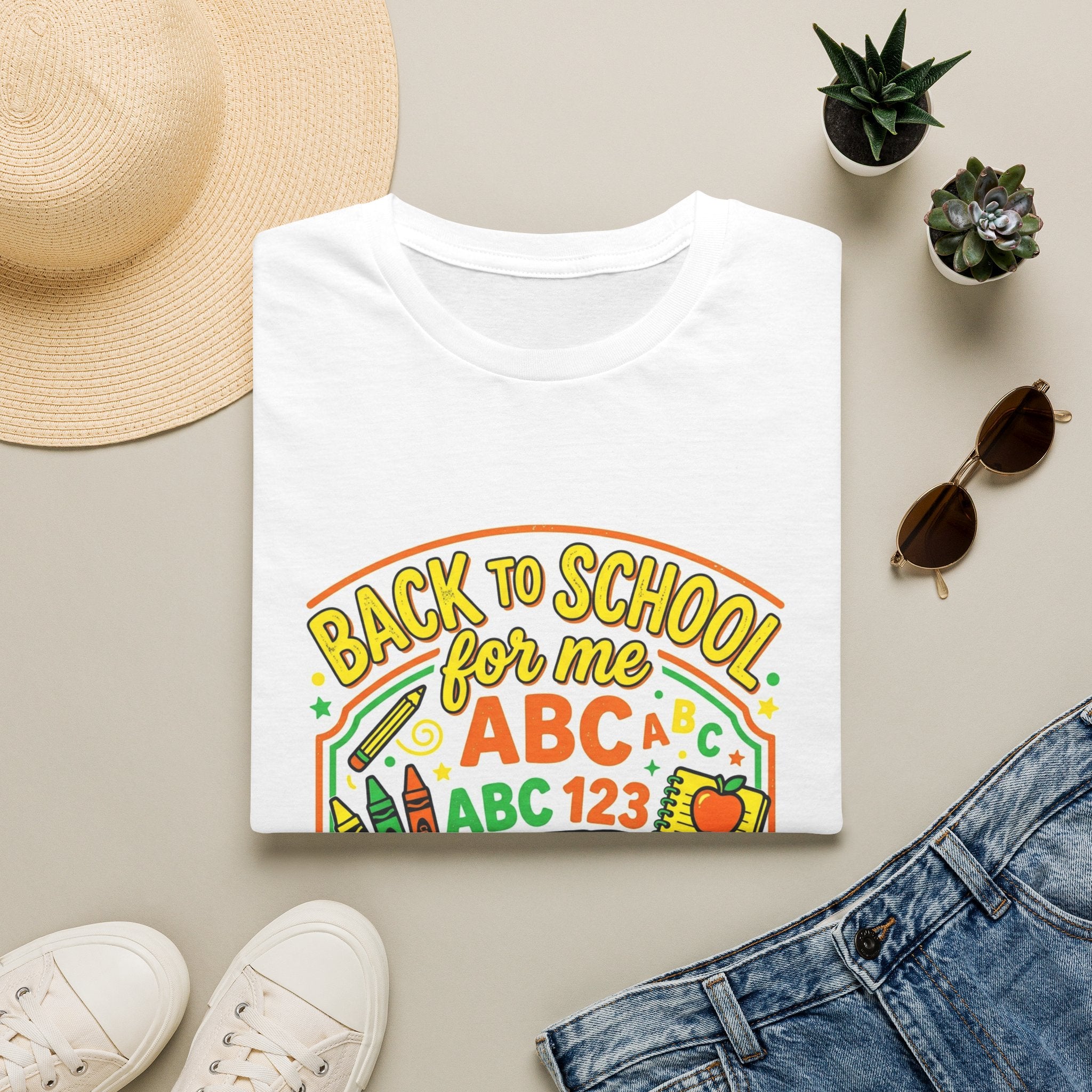 Back to School for Me T-Shirt — ABC 123 Kids’ Teacher Gift
