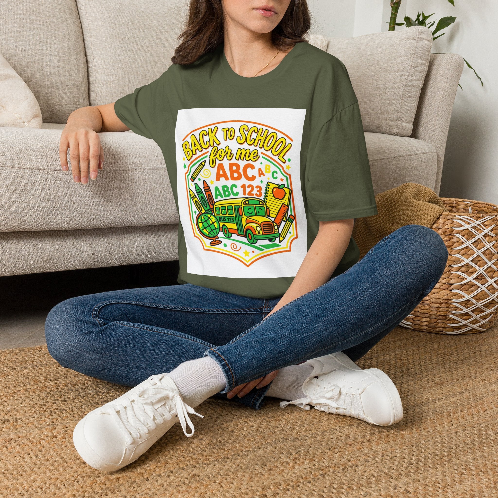 Back to School for Me T-Shirt — ABC 123 Kids’ Teacher Gift