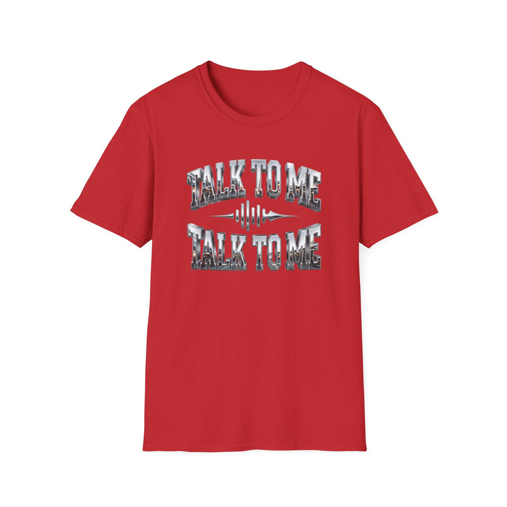 Talk To Me T-Shirt — Retro Soundwave Graphic Tee