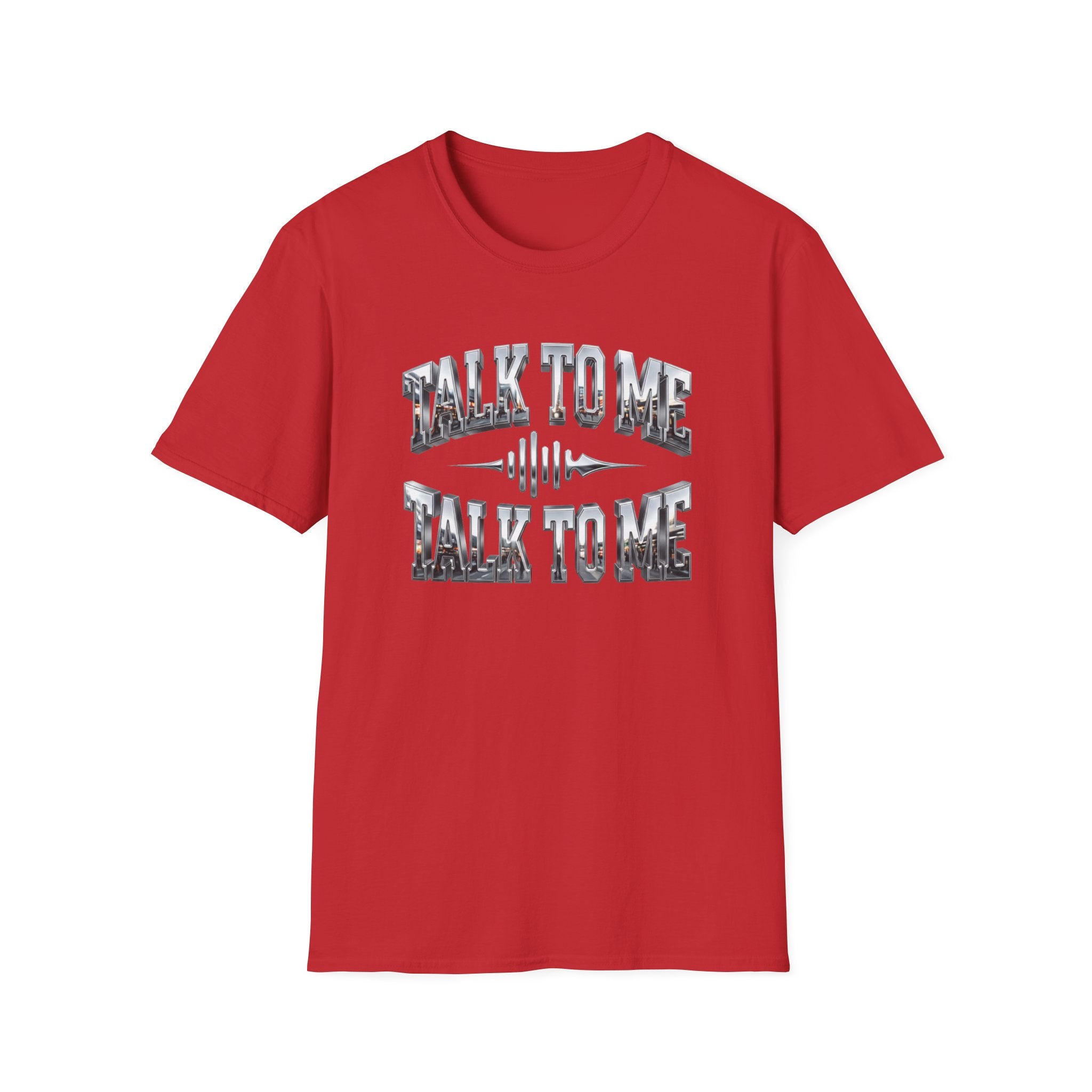 Talk To Me T-Shirt — Retro Soundwave Graphic Tee