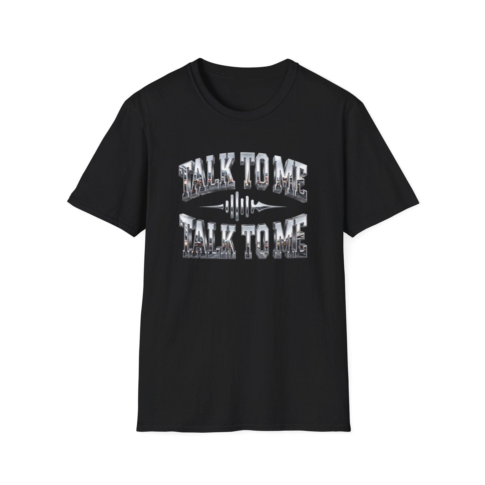 Talk To Me T-Shirt — Retro Soundwave Graphic Tee
