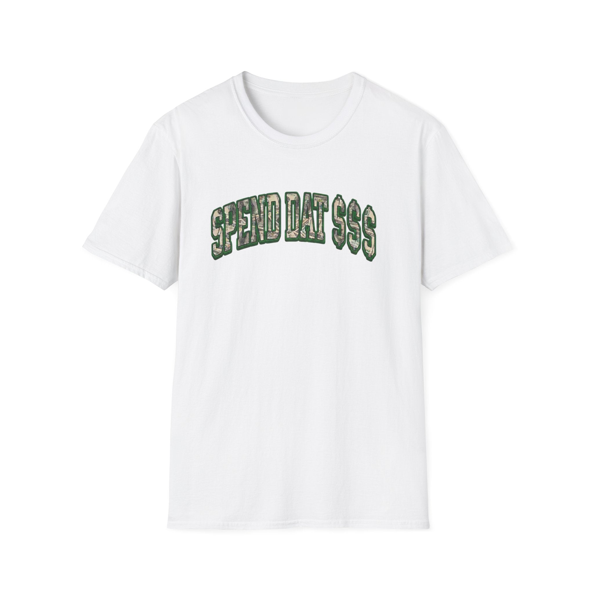 Spend Dat  T-Shirt — Camo Money Graphic Tee