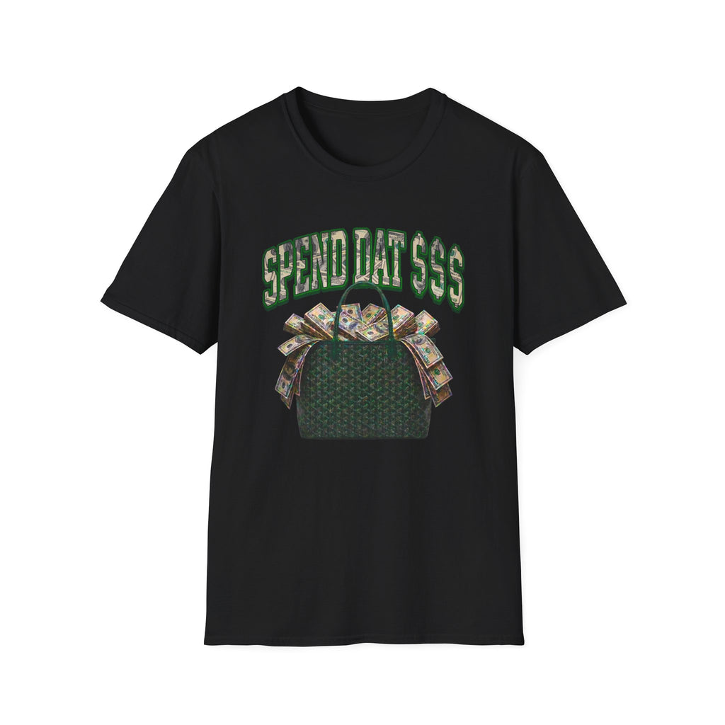 Spend Dat  T-Shirt — Funny Money Bag Graphic Tee
