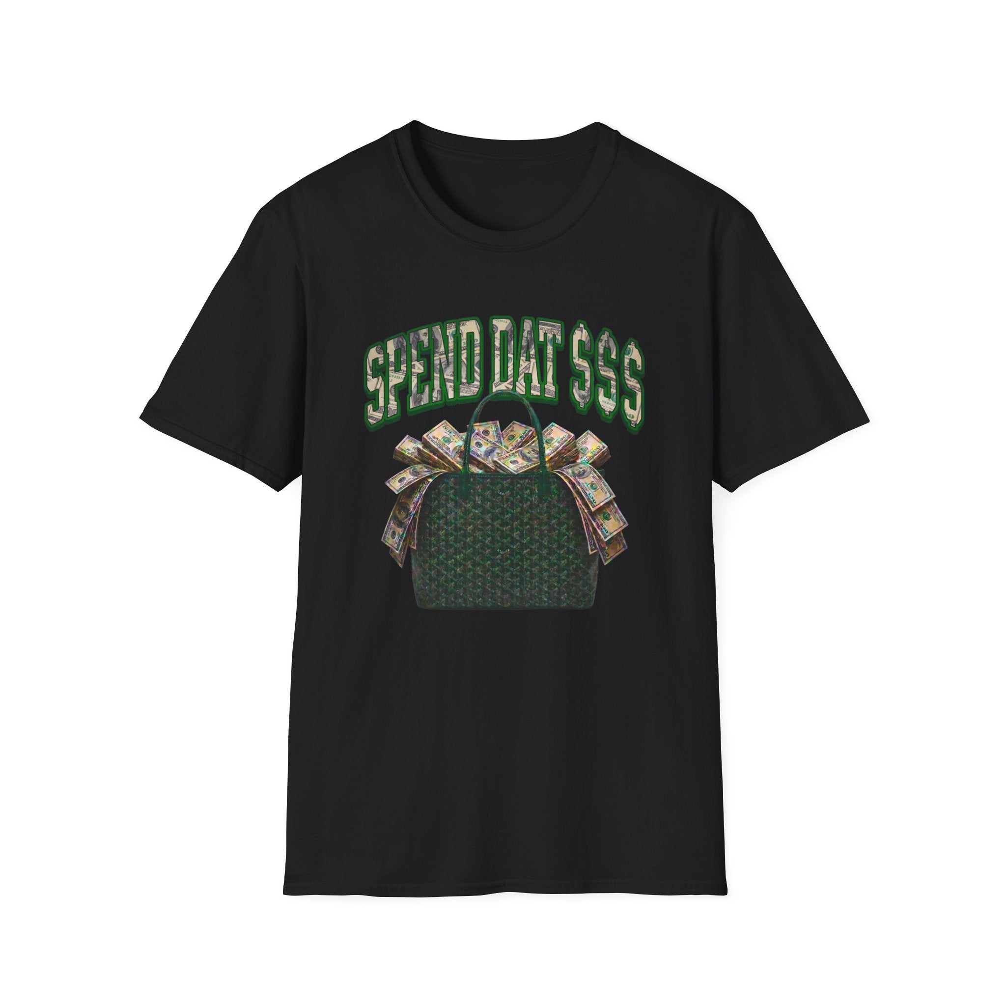 Spend Dat  T-Shirt — Funny Money Bag Graphic Tee