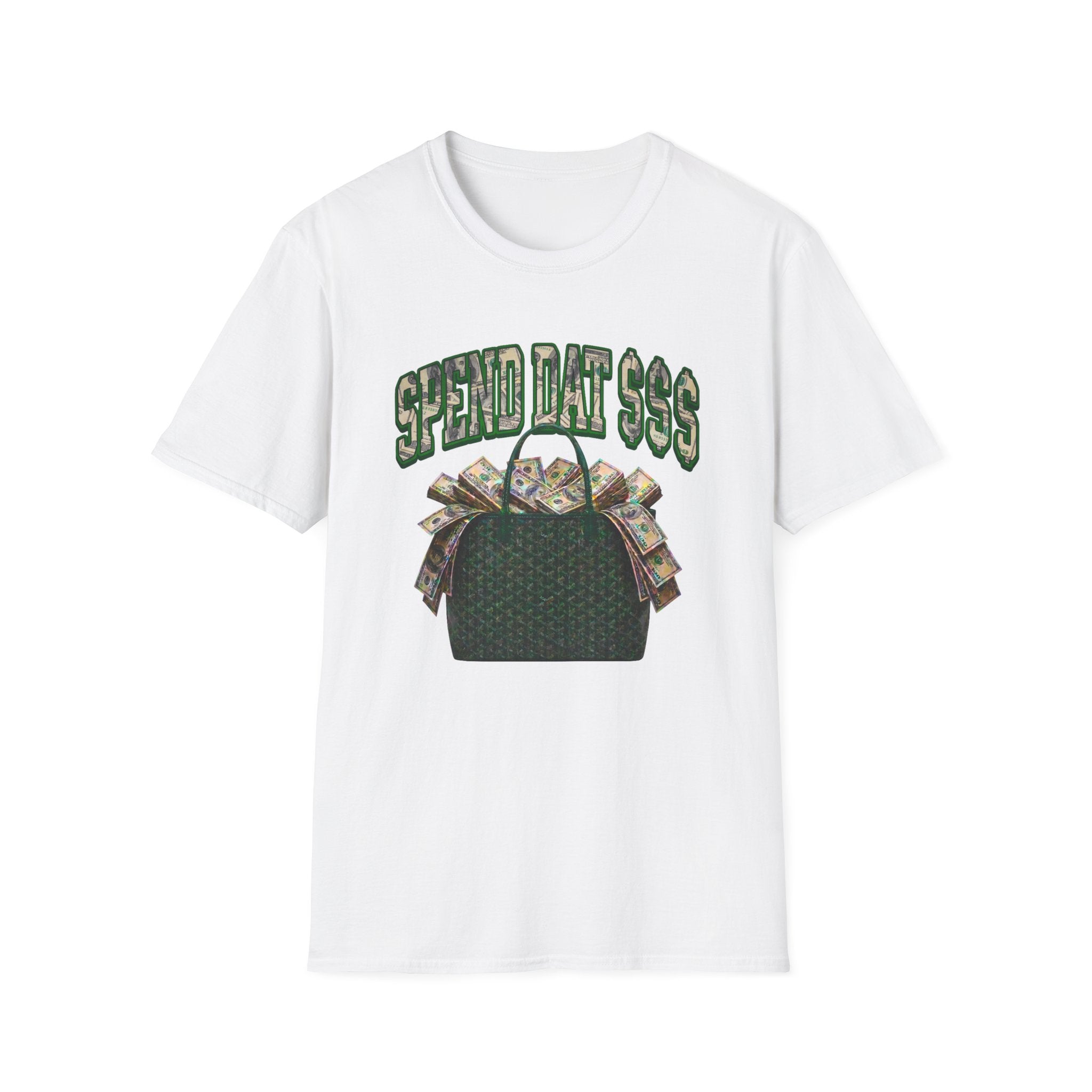 Spend Dat  T-Shirt — Funny Money Bag Graphic Tee