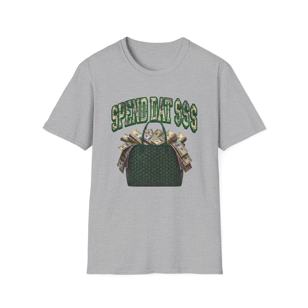 Spend Dat  T-Shirt — Funny Money Bag Graphic Tee
