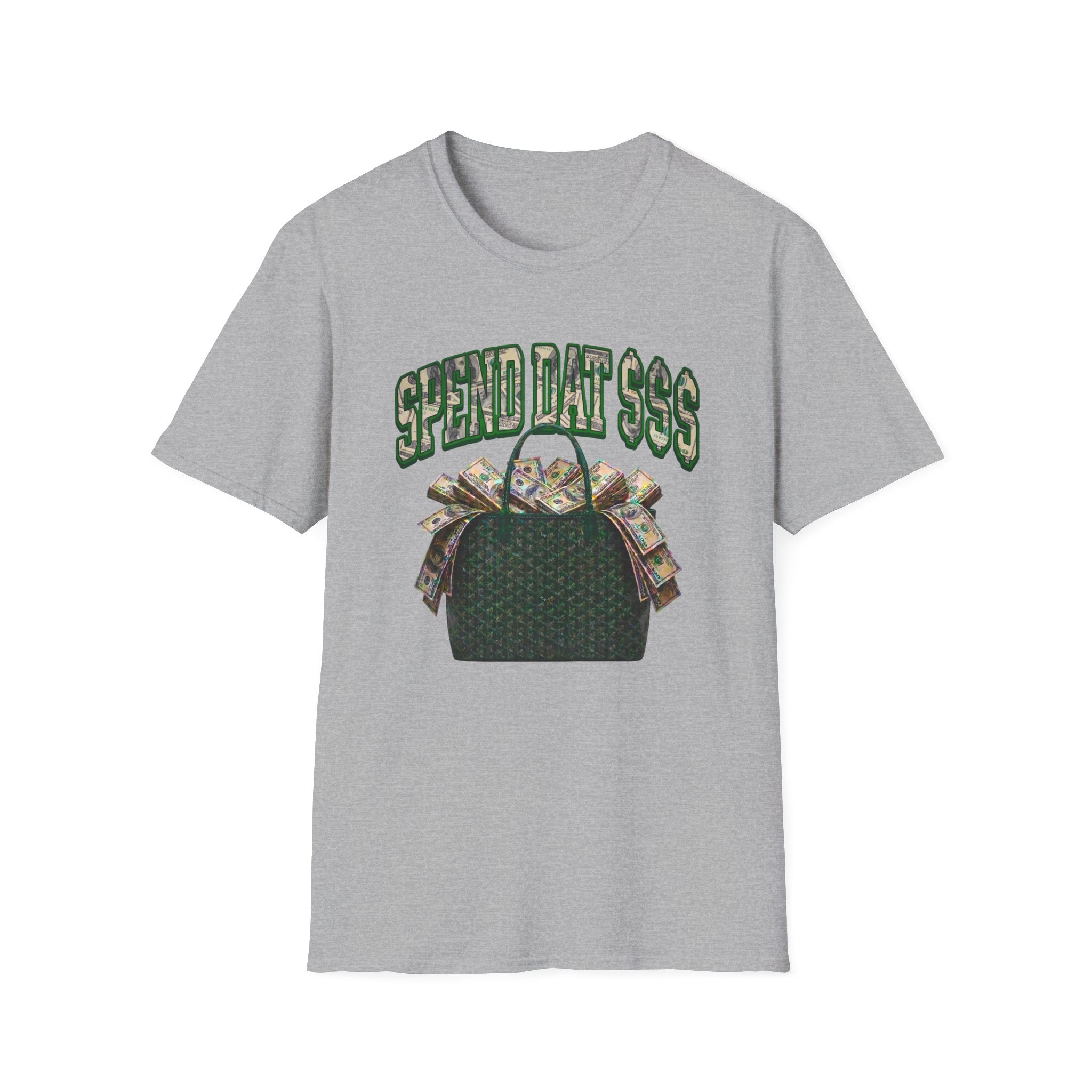 Spend Dat  T-Shirt — Funny Money Bag Graphic Tee
