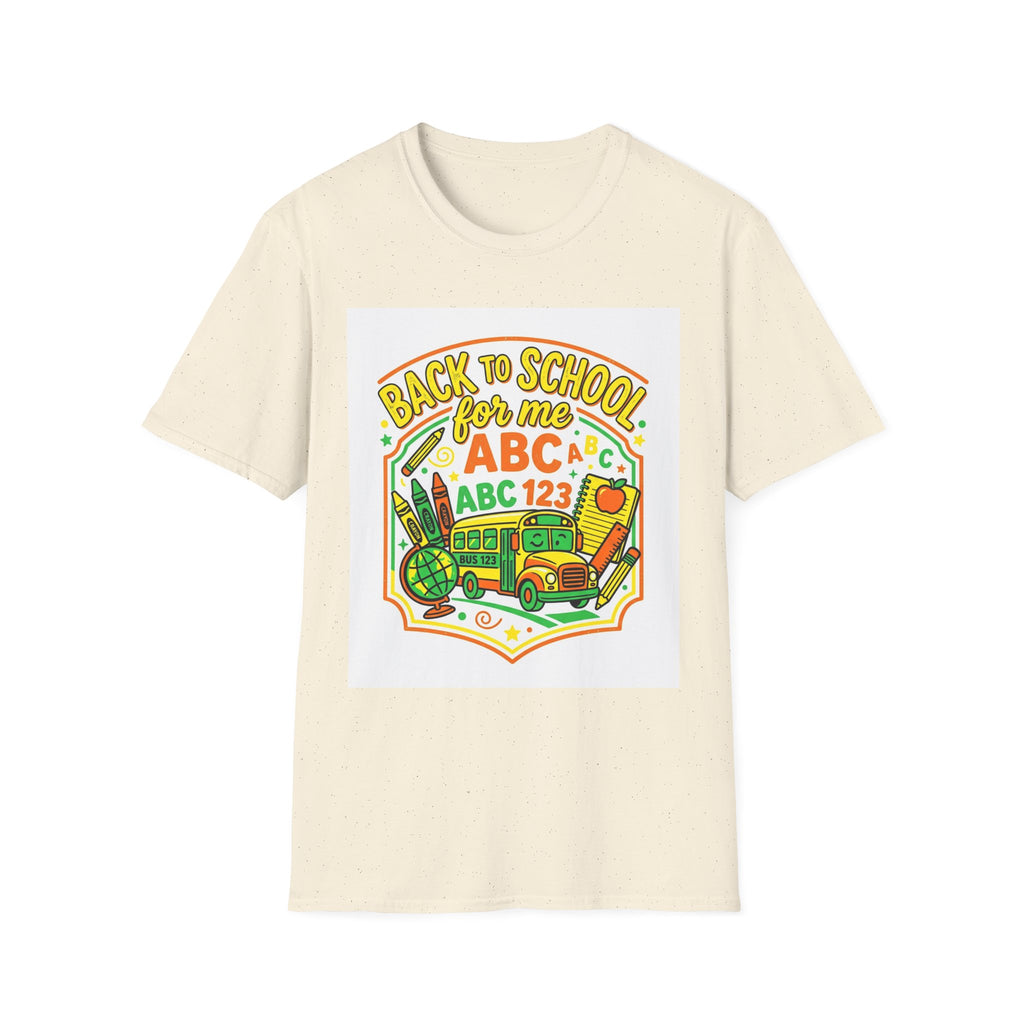 Back to School for Me T-Shirt — ABC 123 Kids’ Teacher Gift
