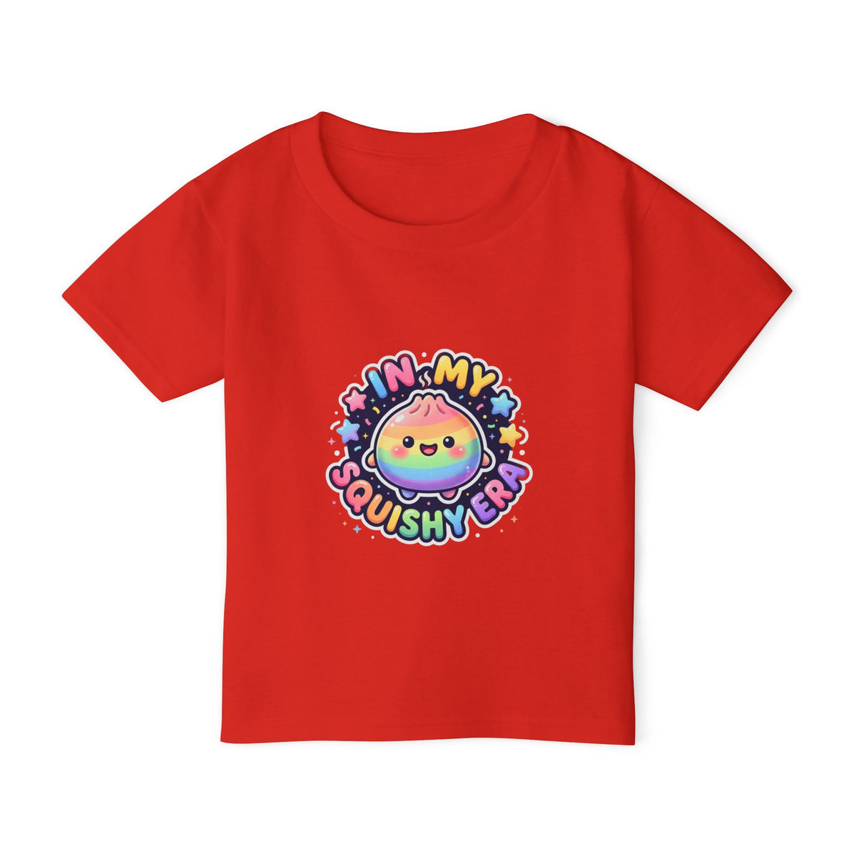 Toddler T-Shirt — "In My Squishy Era" Cute Rainbow Kawaii Tee
