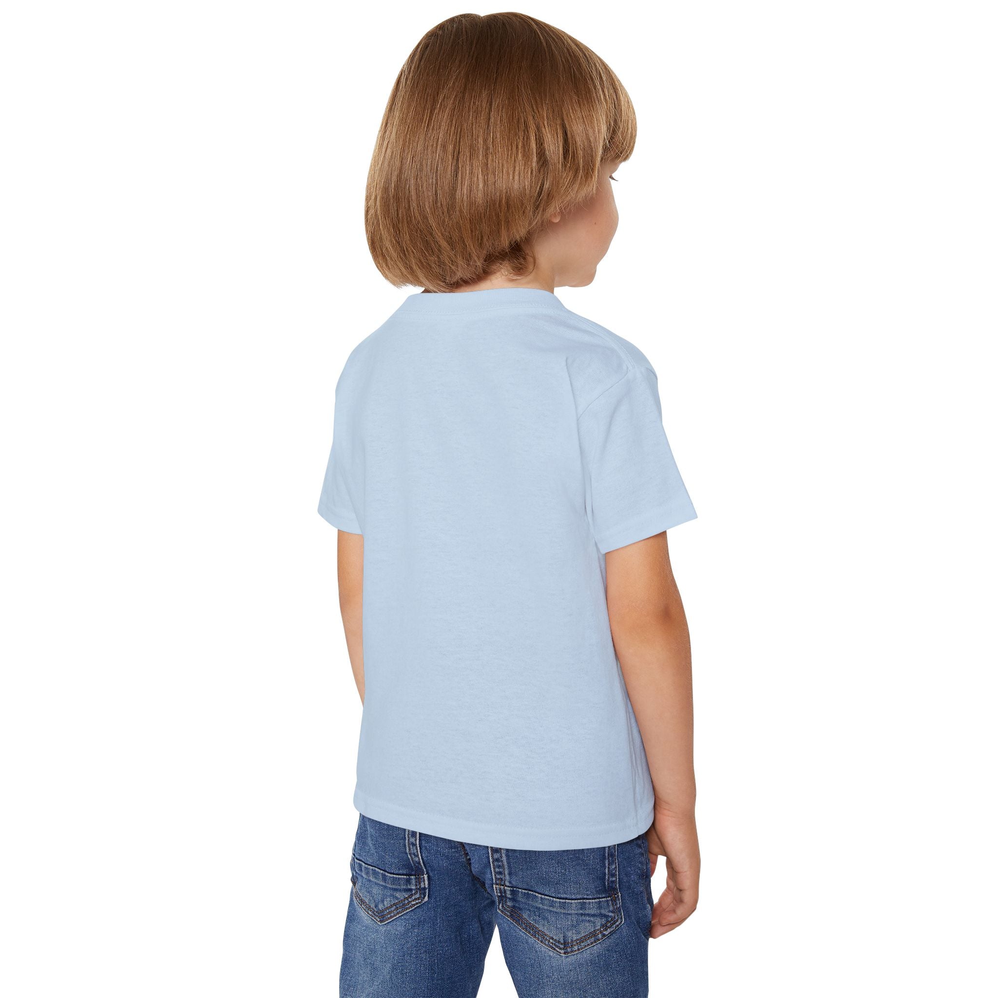 Toddler T-Shirt — "ABC 123 Back to School for Me" Cute Pink Kids School Shirt