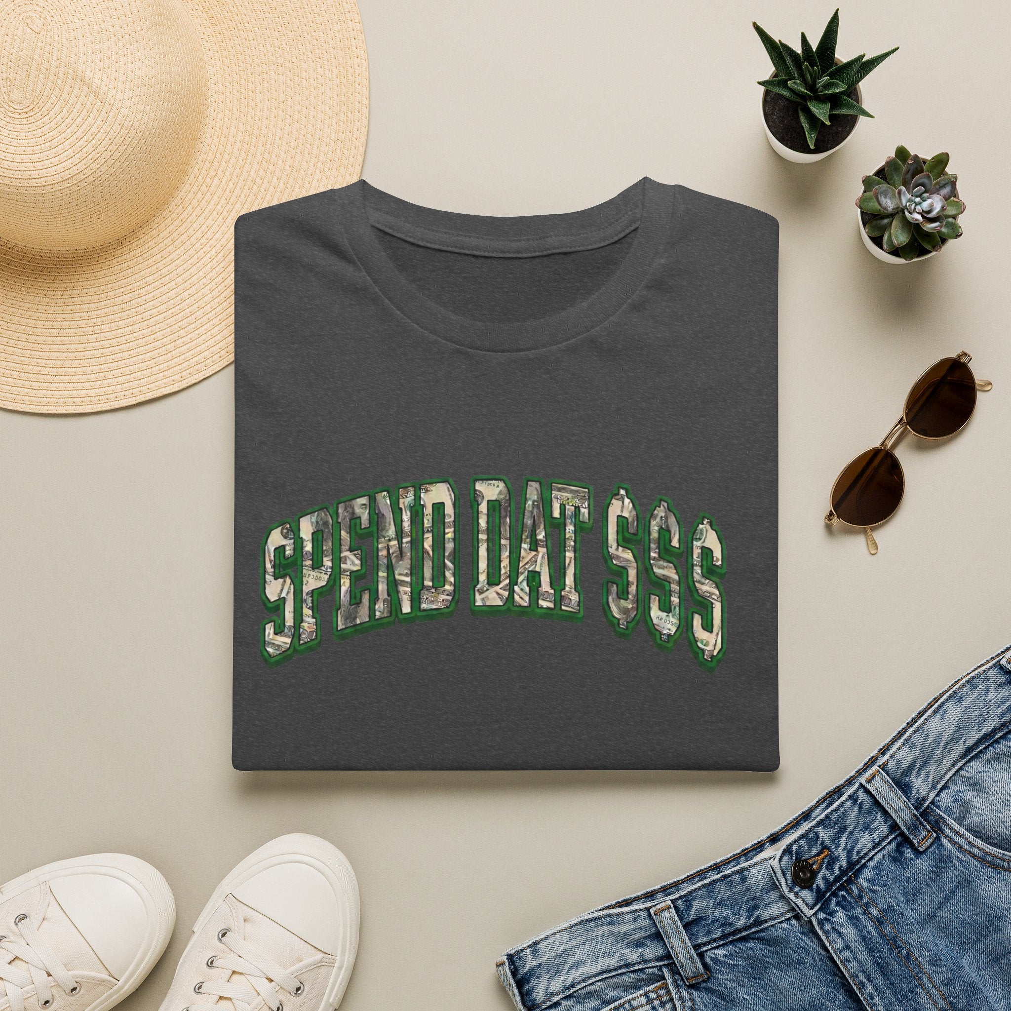 Spend Dat  T-Shirt — Camo Money Graphic Tee