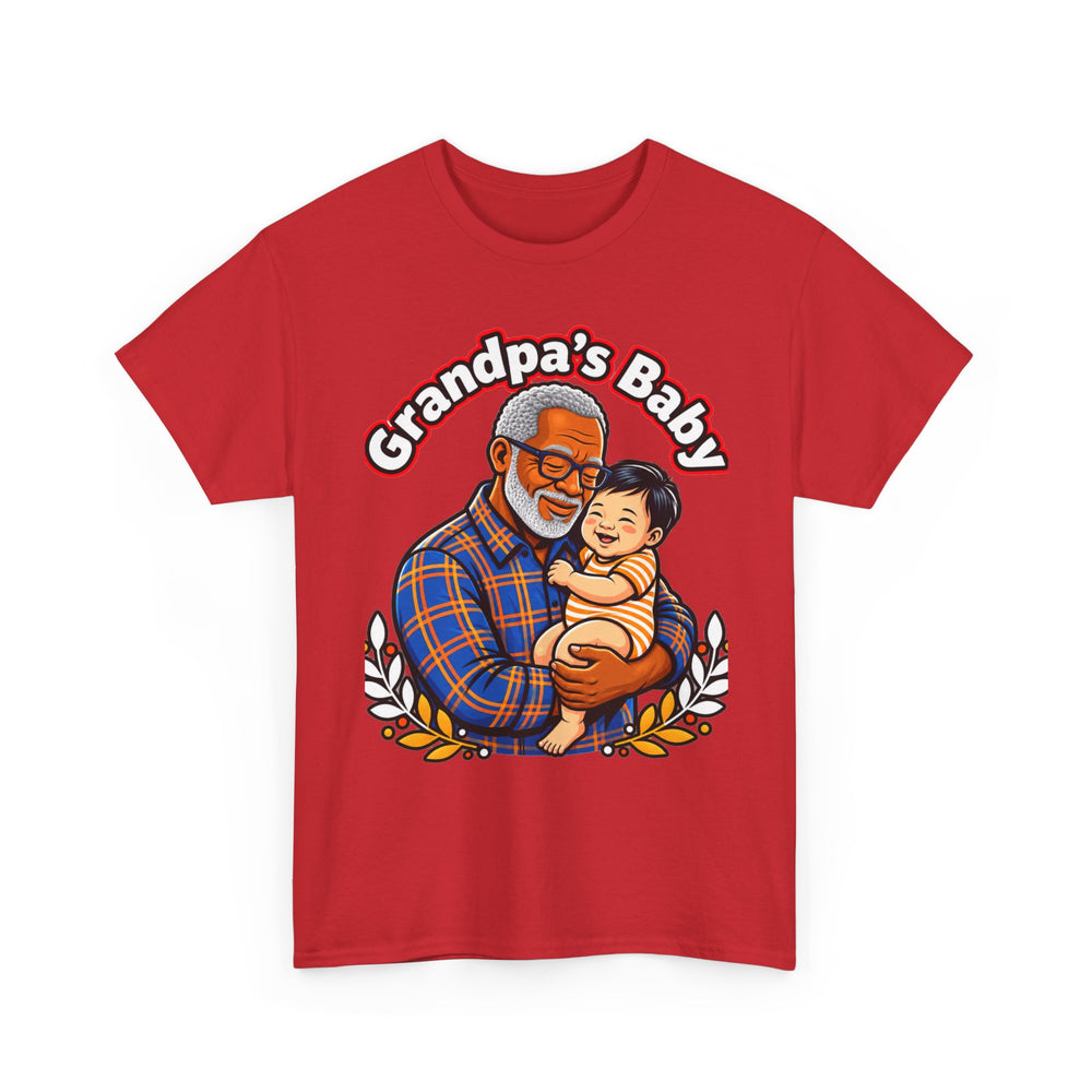 Grandpa's Baby T-Shirt — Cute Grandpa & Baby Family Gift