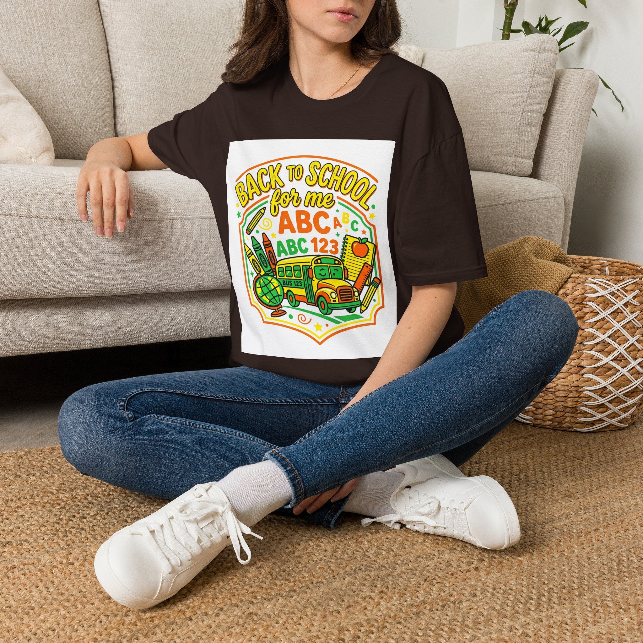 Back to School for Me T-Shirt — ABC 123 Kids’ Teacher Gift