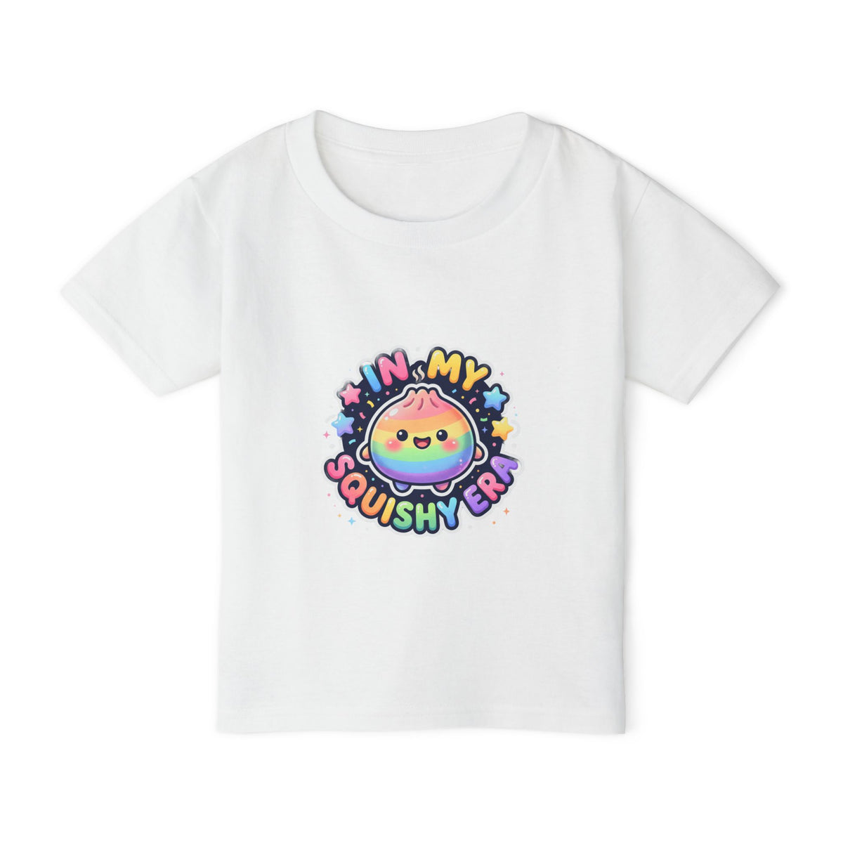 Toddler T-Shirt — "In My Squishy Era" Cute Rainbow Kawaii Tee