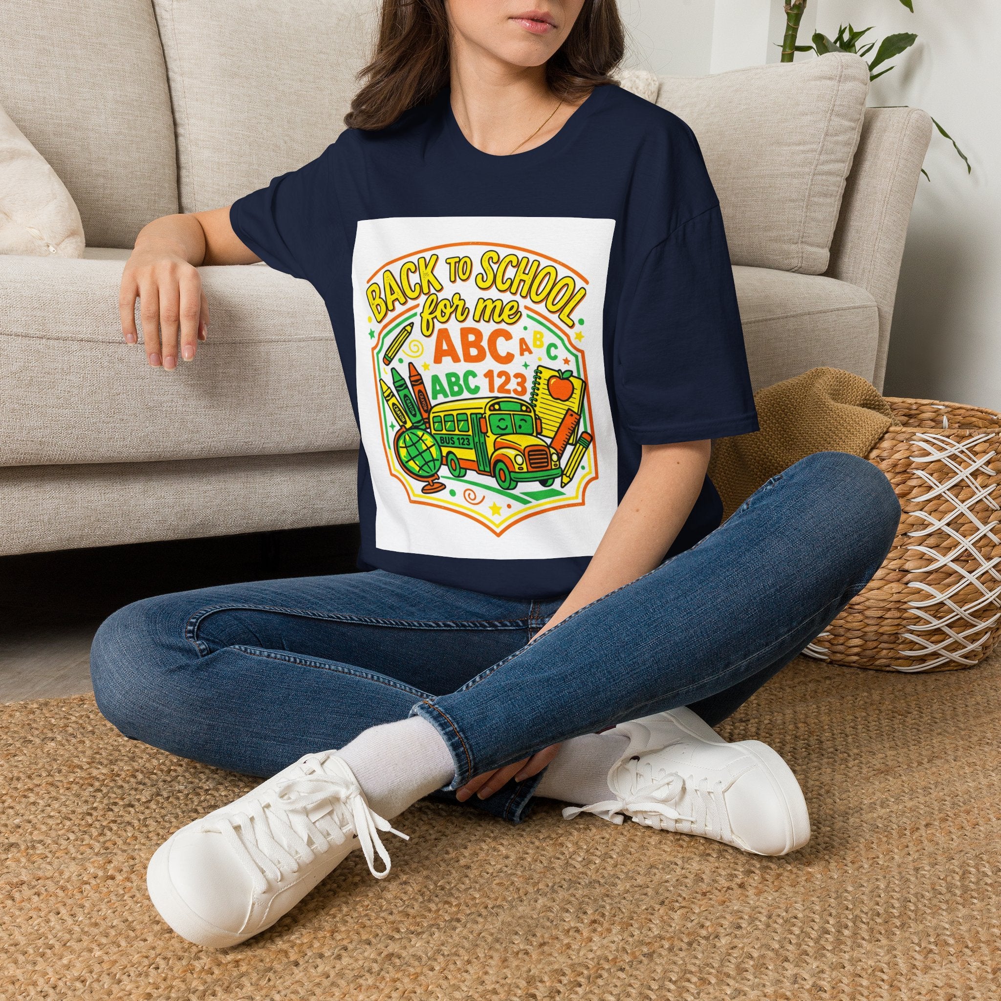 Back to School for Me T-Shirt — ABC 123 Kids’ Teacher Gift
