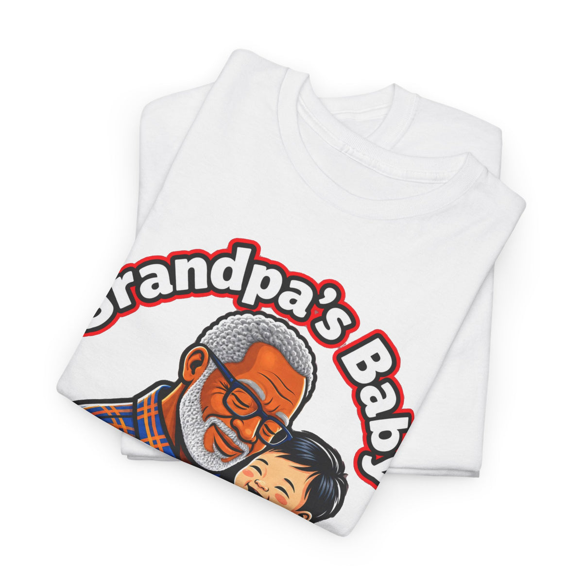 Grandpa's Baby T-Shirt — Cute Grandpa & Baby Family Gift