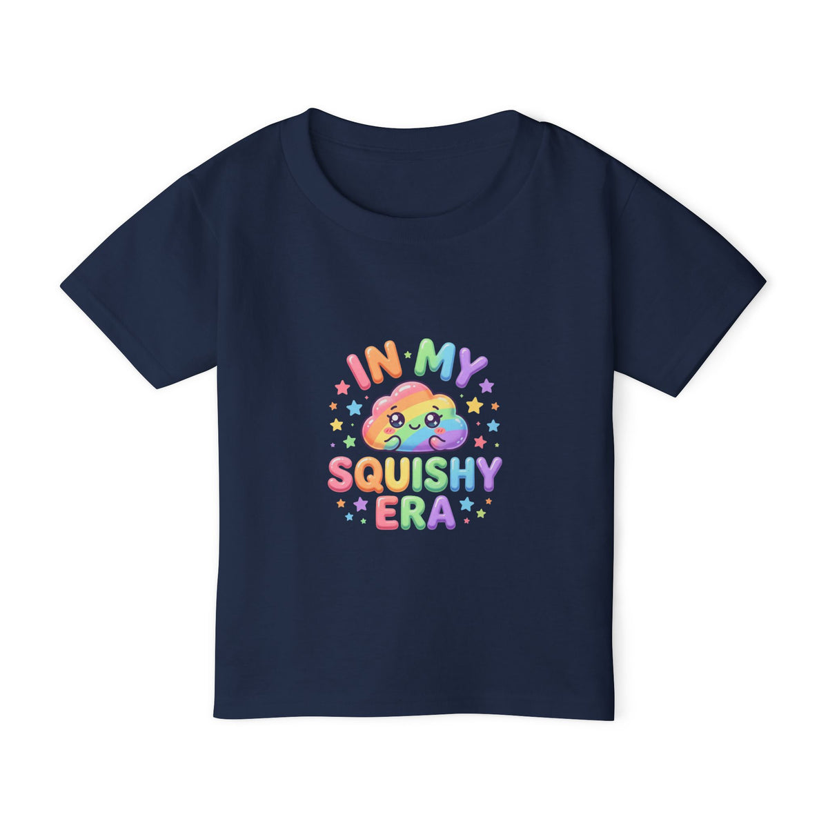 Toddler T-Shirt — "In My Squishy Era" Cute Rainbow Kawaii Tee for Kids