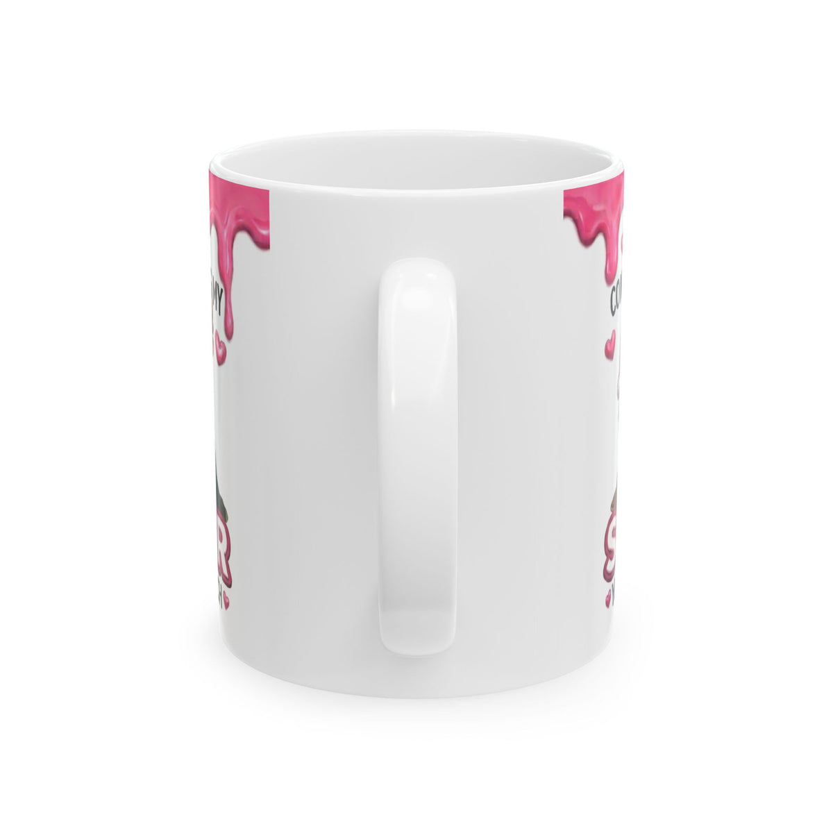 Sister Ceramic Mug — “Congrats on Being My Sister, You Lucky Bch” Holiday Gift