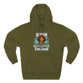 Hoodie "Quiet on the Creek Too Loud" — Retro Nature Graphic Hoodie